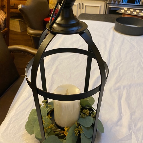 Accents Candle Cage With Matchless Candle With Remote Control And